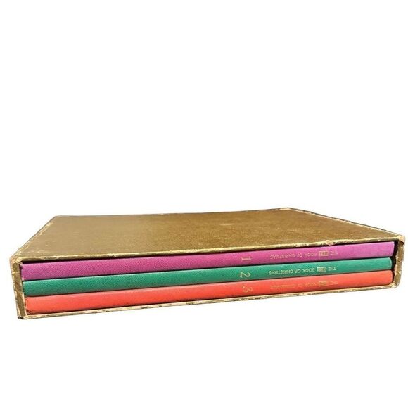 1963 The Time Life Book of Christmas 3 Volume Set Glory Pageantry Merriment - Picture 9 of 11